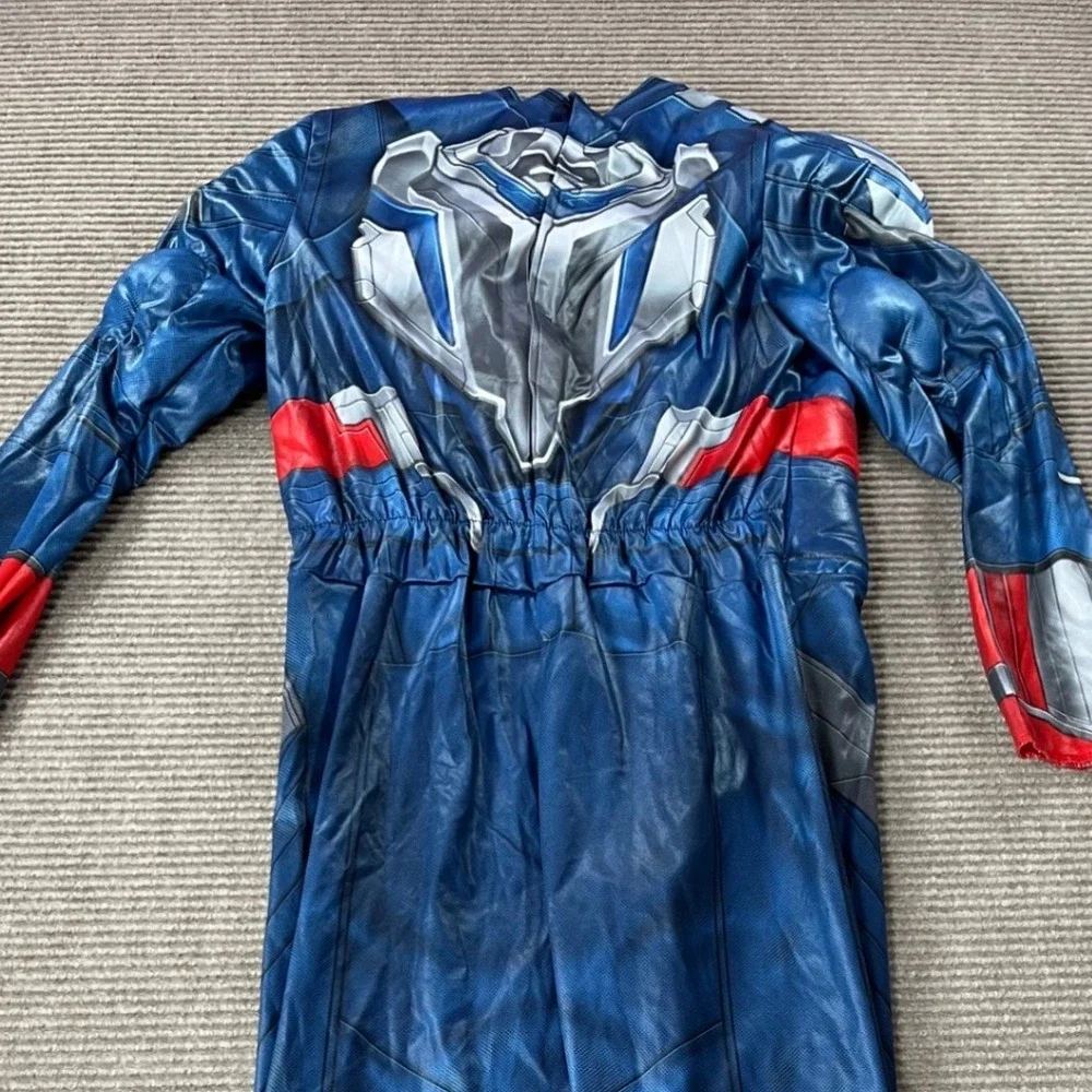 Marvel Captain America Sam Wilson Brave New World Kids Costume Mask Size M 8-10 - Picture 5 of 8